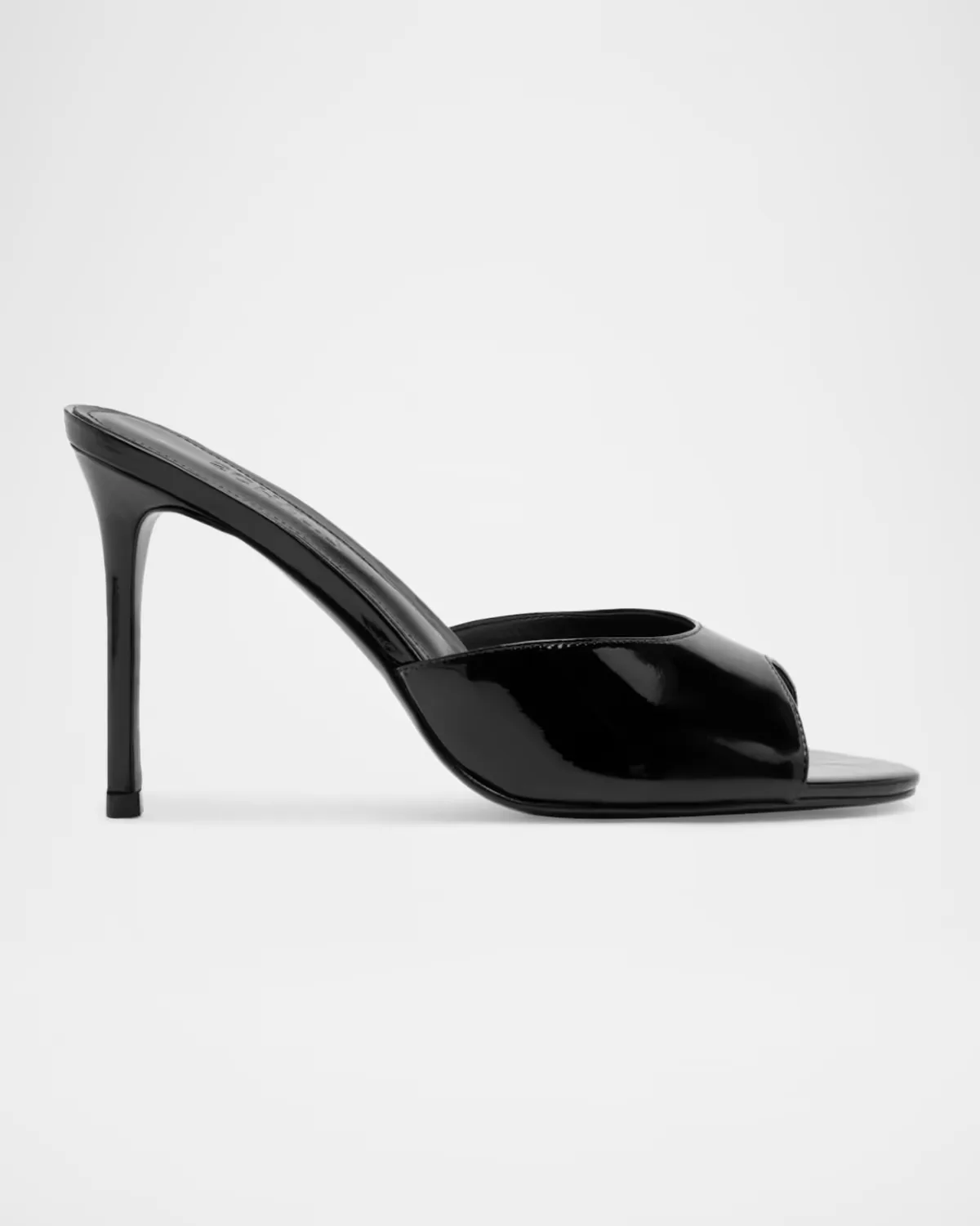 100mm Cloe Patent Leather Mules by Schutz