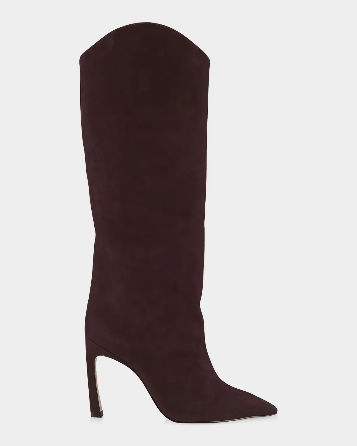 Maryana Nubuck Knee-High Boots by Schutz