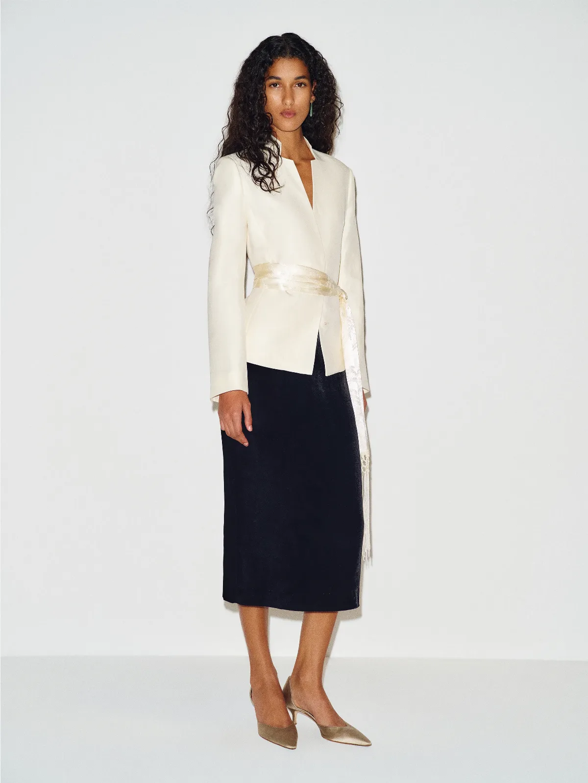 Helen Velvet Skirt by Reformation