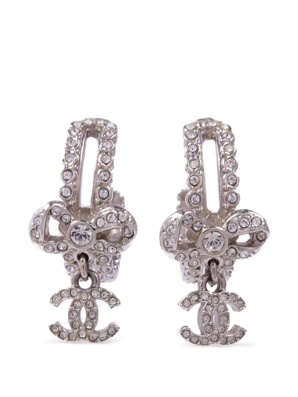 CC Bow Earrings by CHANEL Pre-Owned