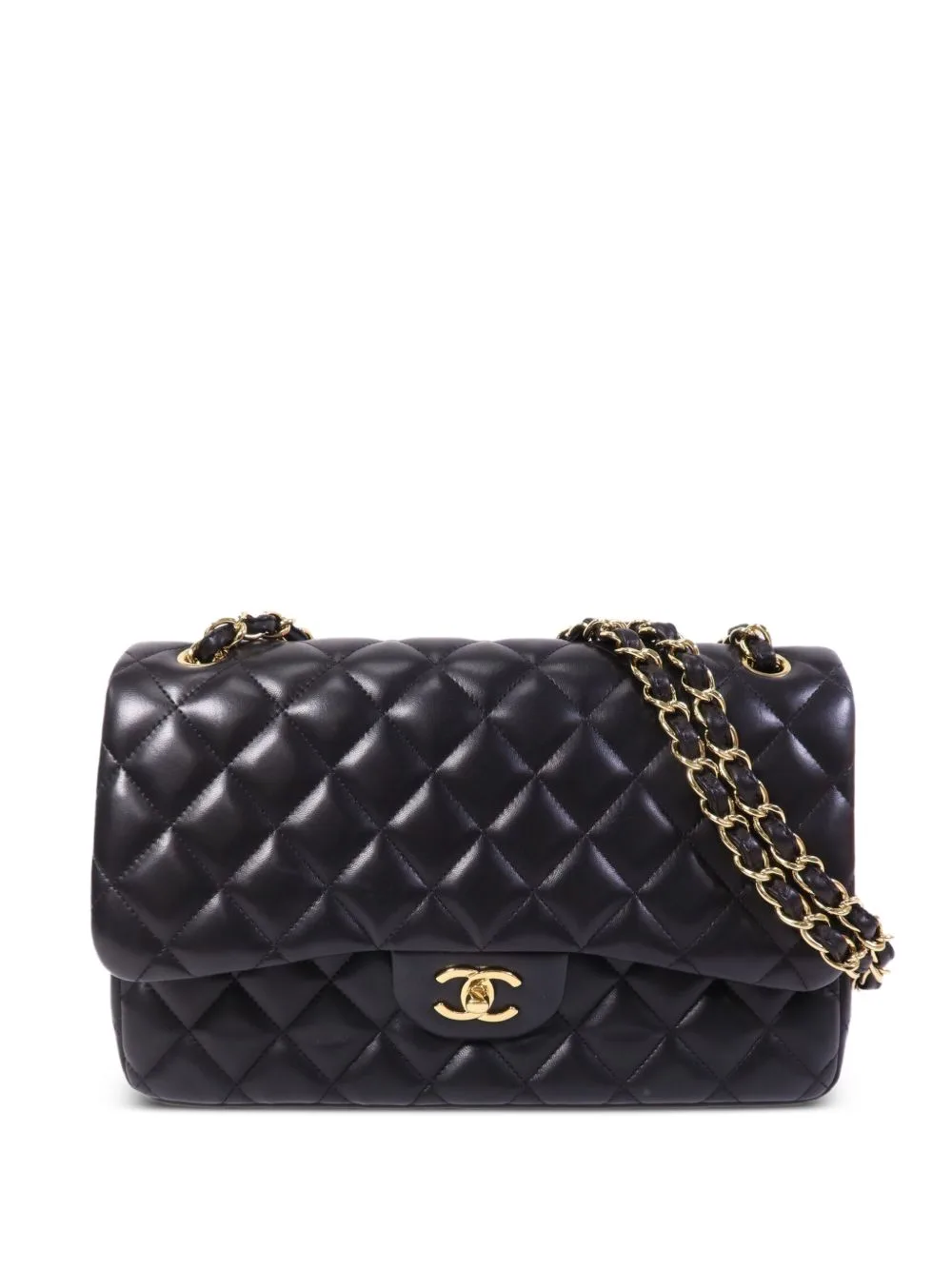 Large Classic Flap Quilted Shoulder Bag by CHANEL Pre-Owned