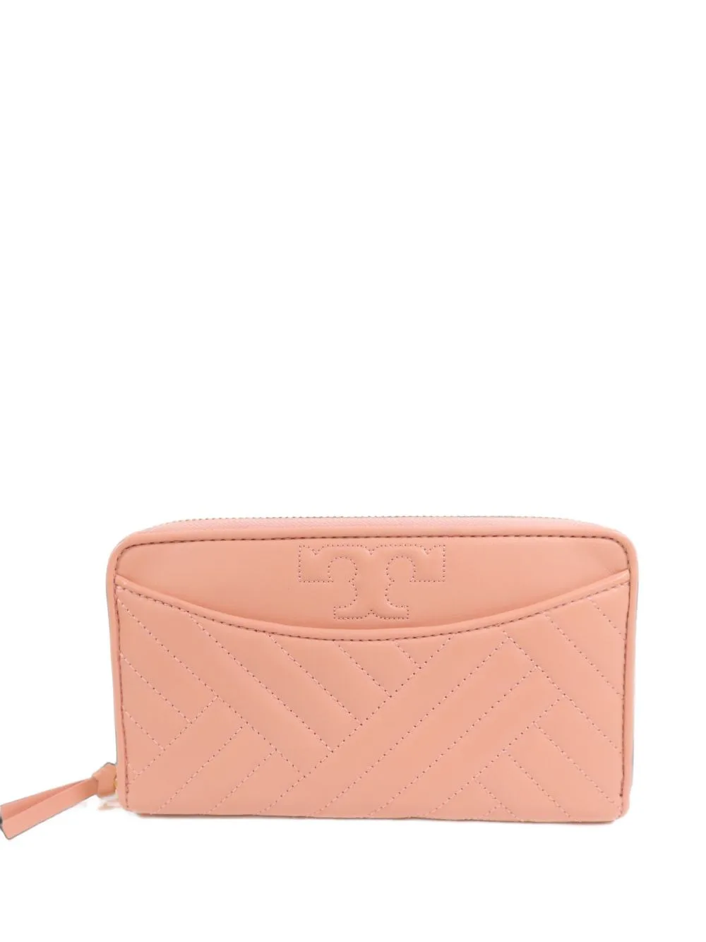 Quilted Leather Wallet by Tory Burch