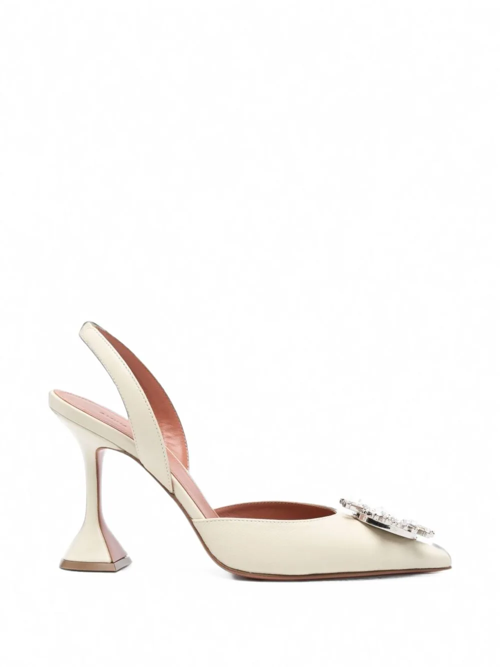 Begum Crystal-Embellished Pumps by Amina Muaddi