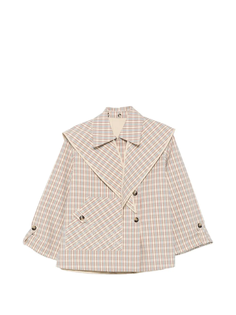 Jerry Reversible Checked Jacket by DAMSON MADDER