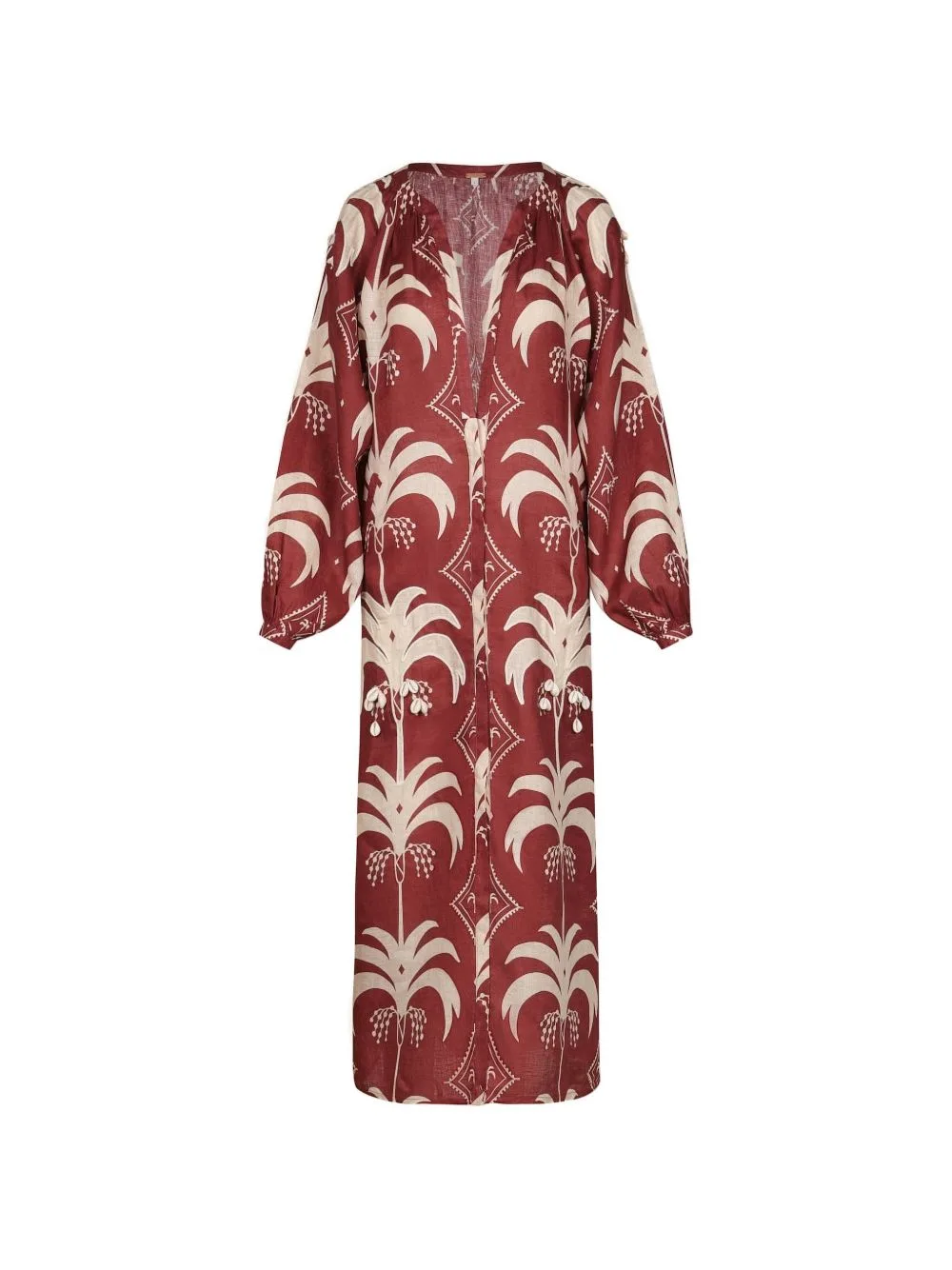 Weaving Waves Midi Dress by Johanna Ortiz