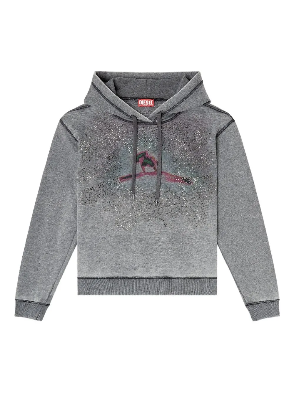F-Normy Graphic Hooded Hoodie by Diesel
