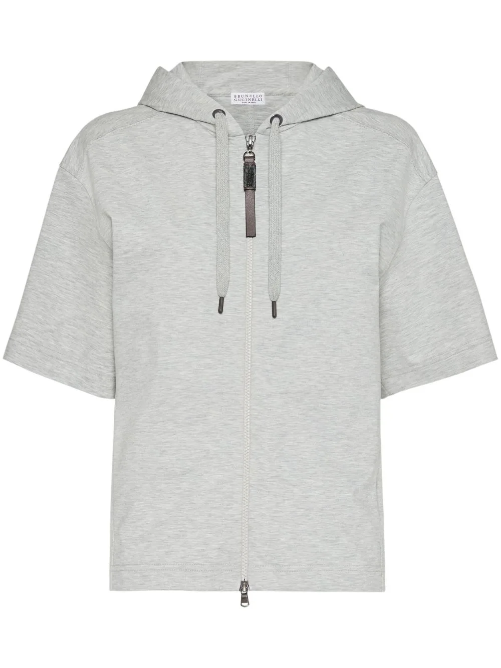 Cardigan Hoodie by Brunello Cucinelli