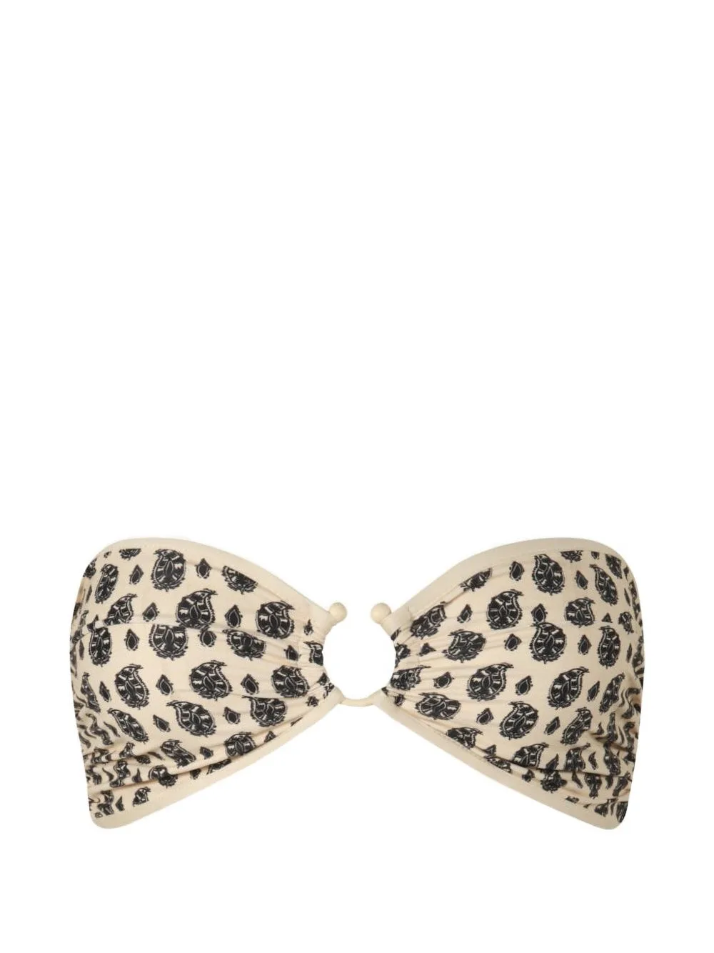 Seawaters Paisley-Print Bikini Top by Johanna Ortiz
