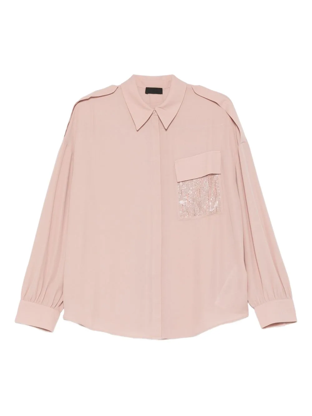 Sequin Pocket Shirt by LIU JO