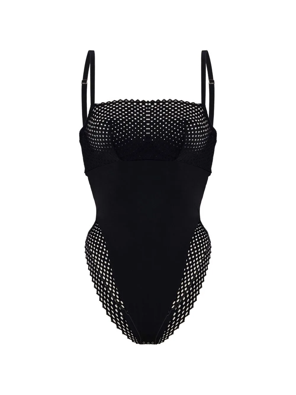Romantic Net Underwired Bodysuit by Wolford