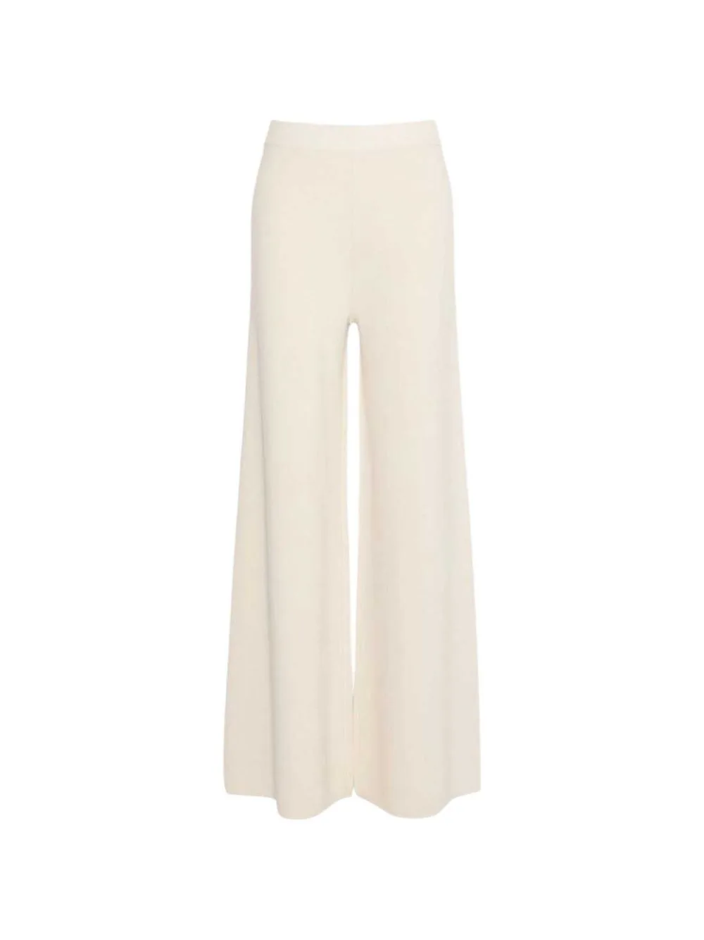 Wide Wool and Cashmere Yarn Trousers by Max Mara