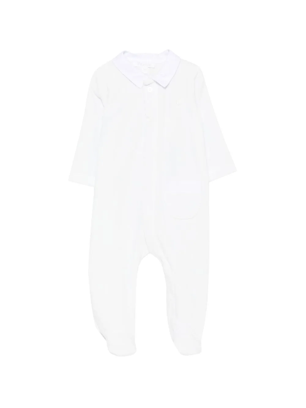 Logo-Plaque Long-Sleeves Pajamas by Patachou