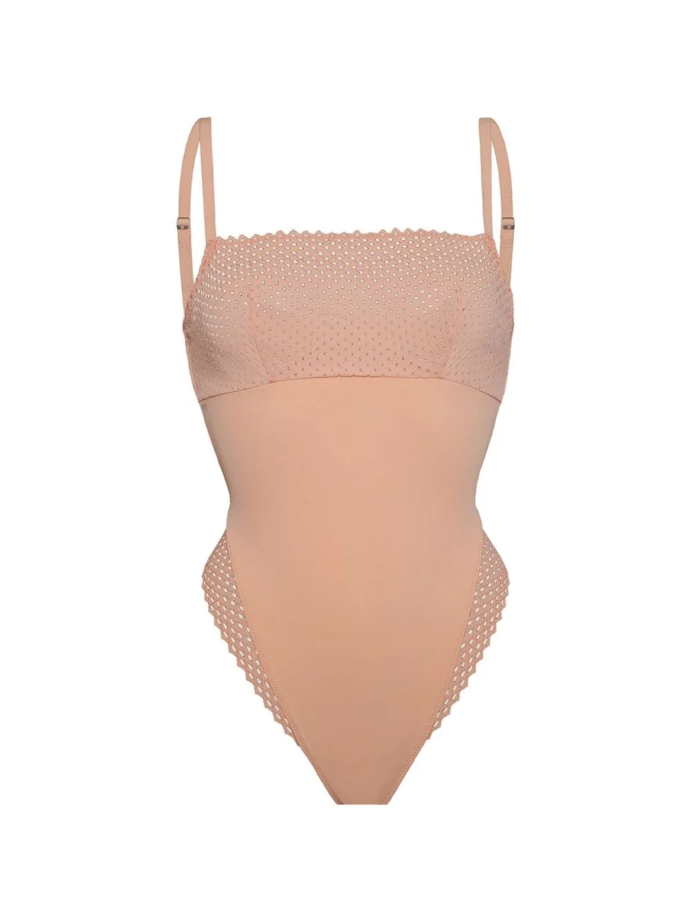 Romantic Net Bodysuit by Wolford