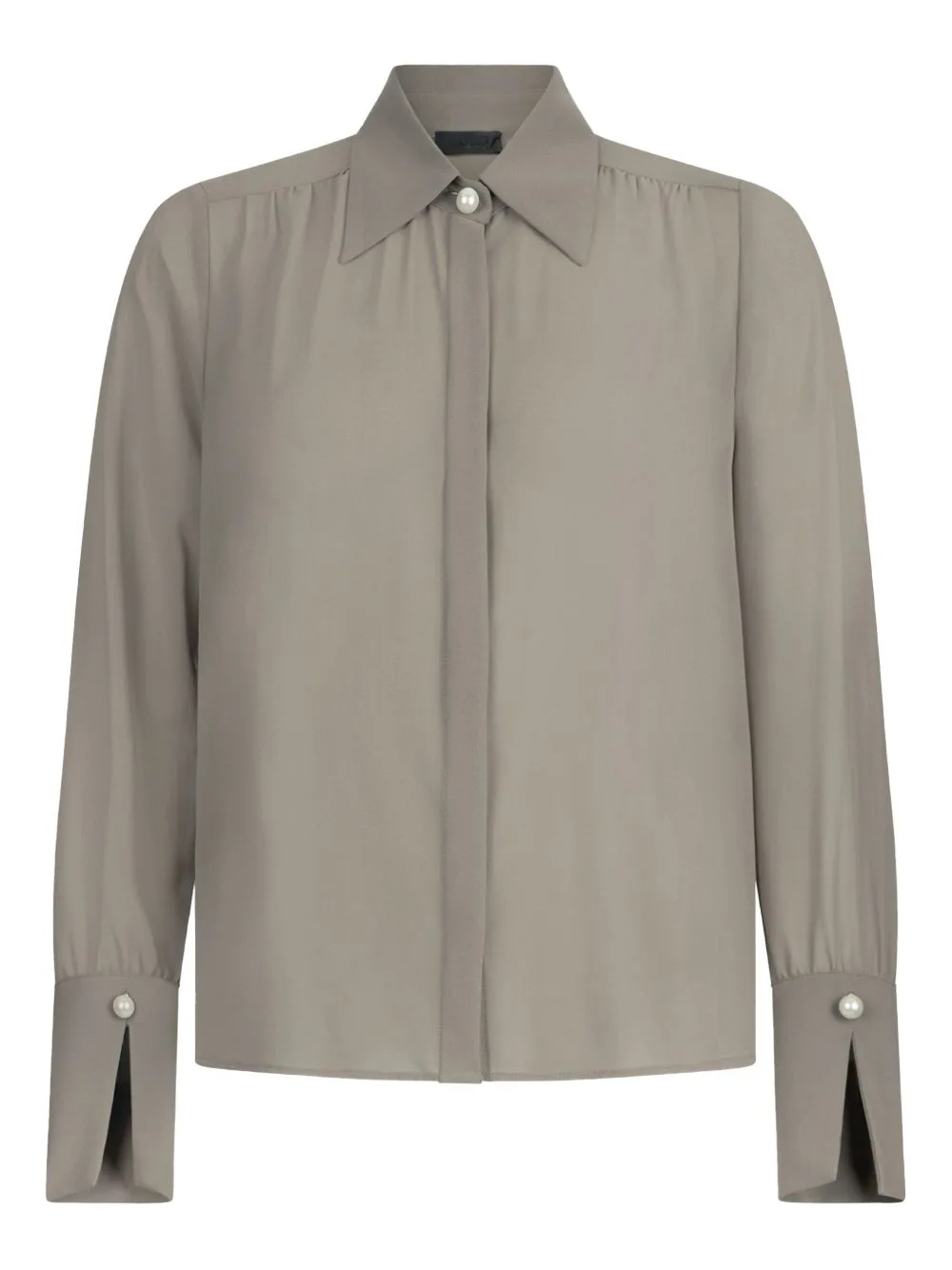 Beaded-Collar Shirt by LIU JO