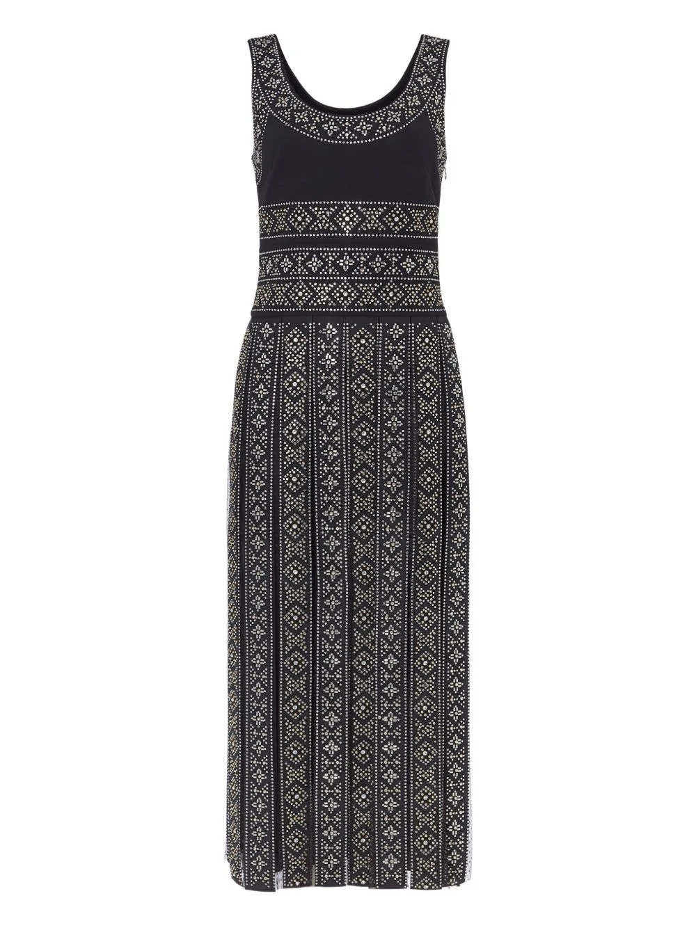 Embellished Pleated Midi Dress by Temperley London