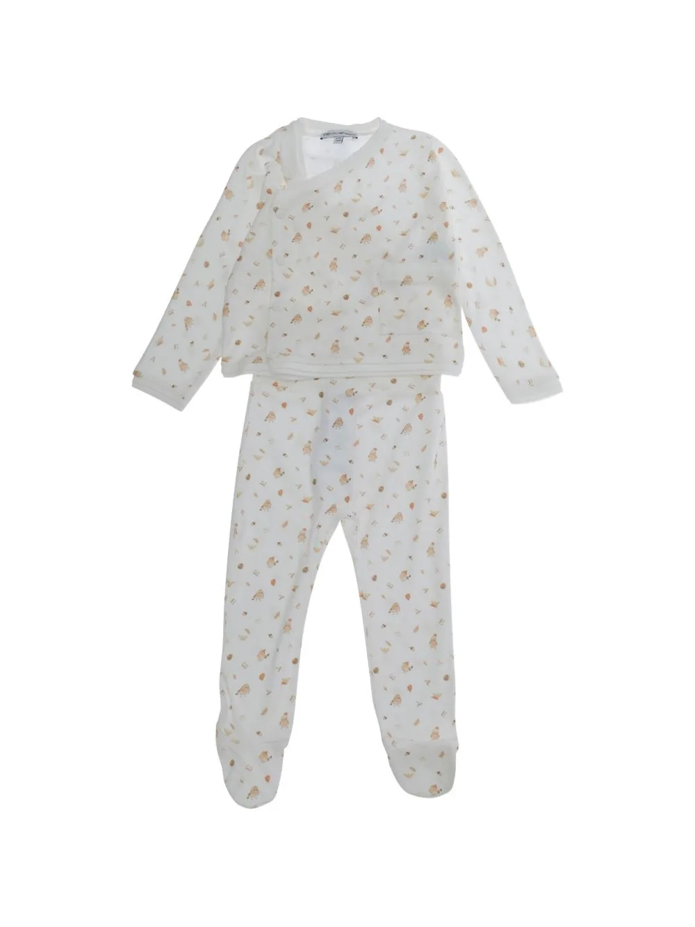 Graphic-Print Pyjama Set by Emporio Armani Kids
