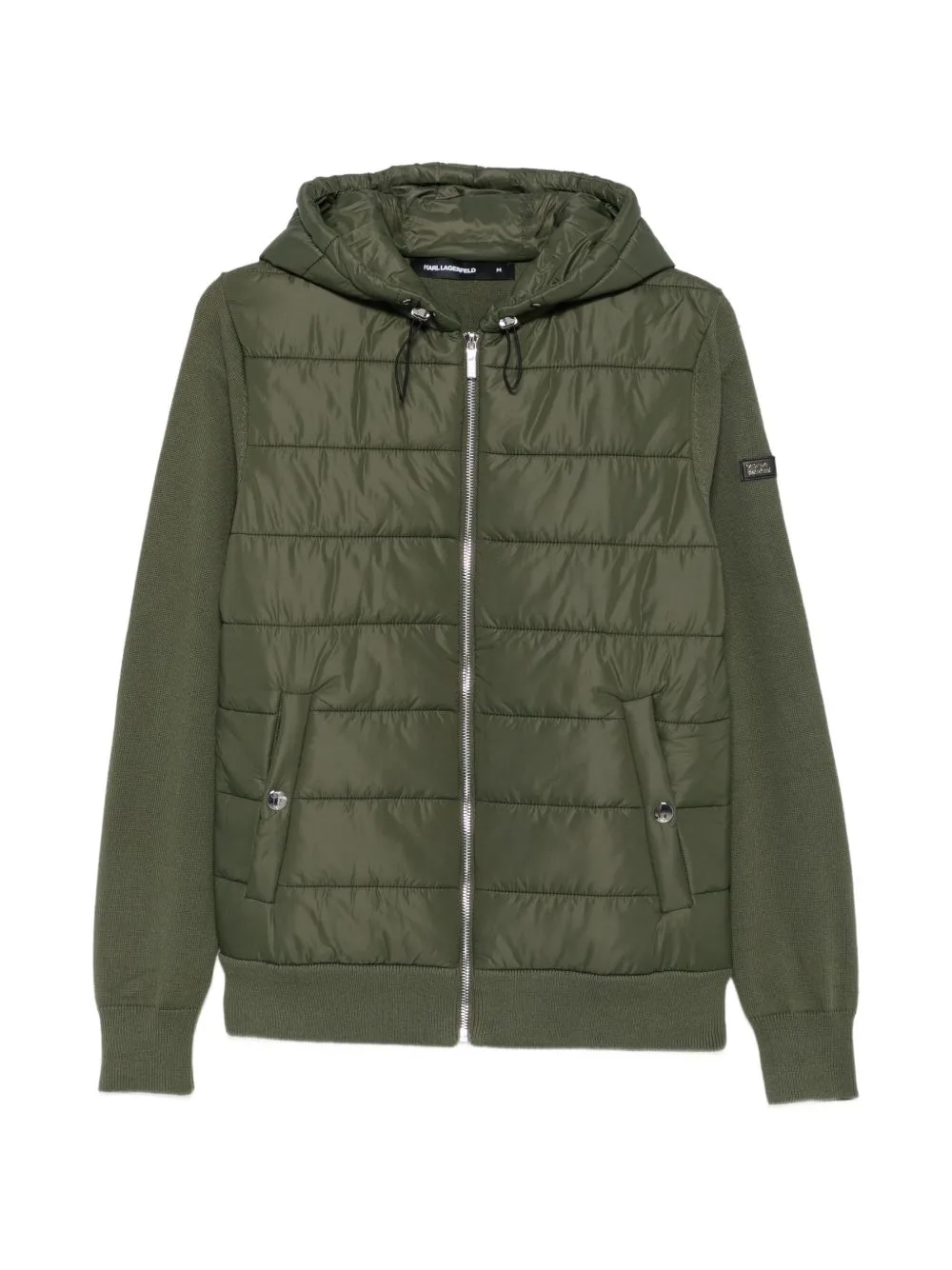 Quilted Hooded Jacket by Karl Lagerfeld
