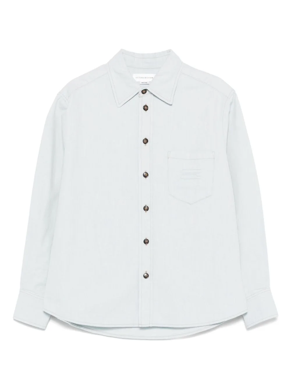 Logo-Embossed Shirt by Victoria Beckham