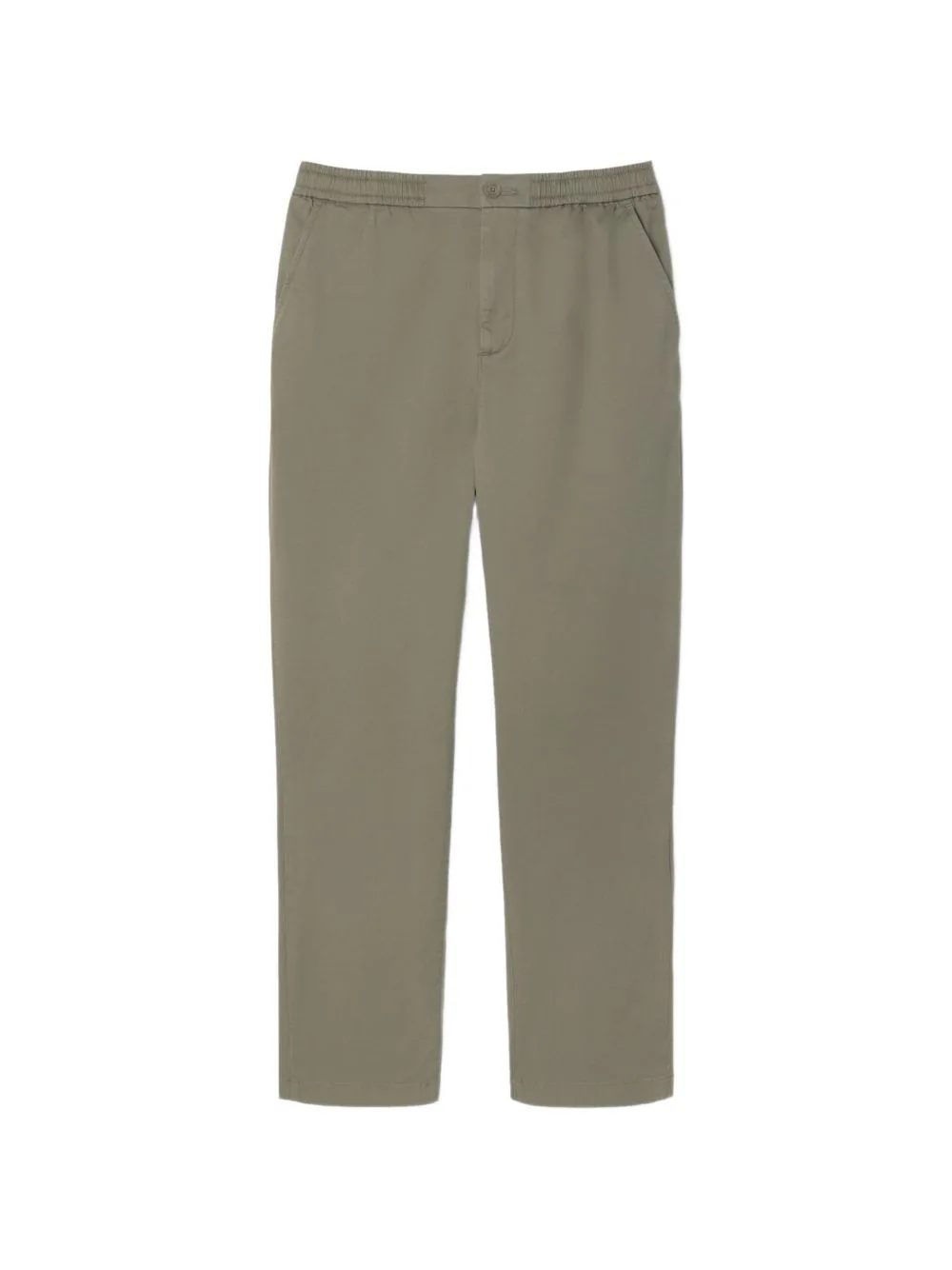 Regular Fit Cotton Twill Chino Pants by Lacoste