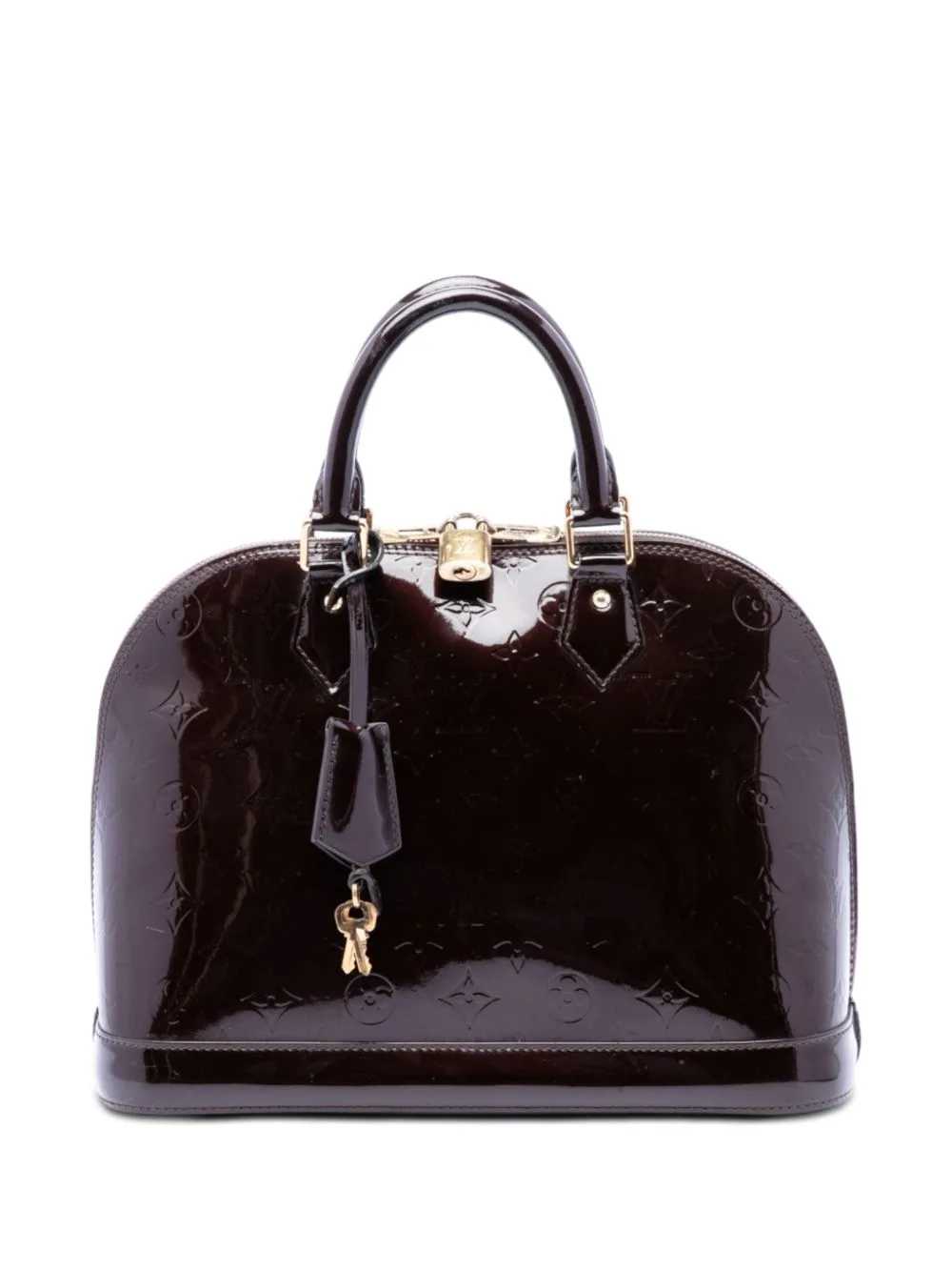 2000-2020 Monogram Vernis Alma PM Handbag by Louis Vuitton Pre-Owned