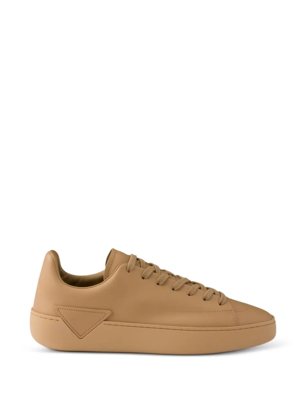 Court Leather Sneakers by Prada