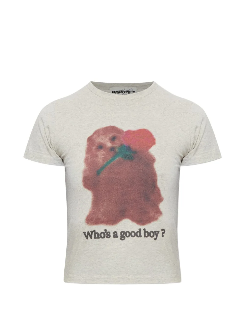 Graphic-Print T-Shirt by CARNE BOLLENTE
