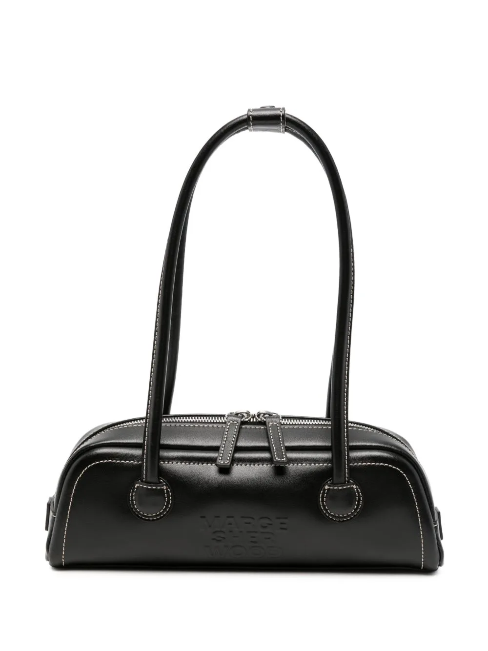 Soft Boston Leather Shoulder Bag by MARGESHEWOOD