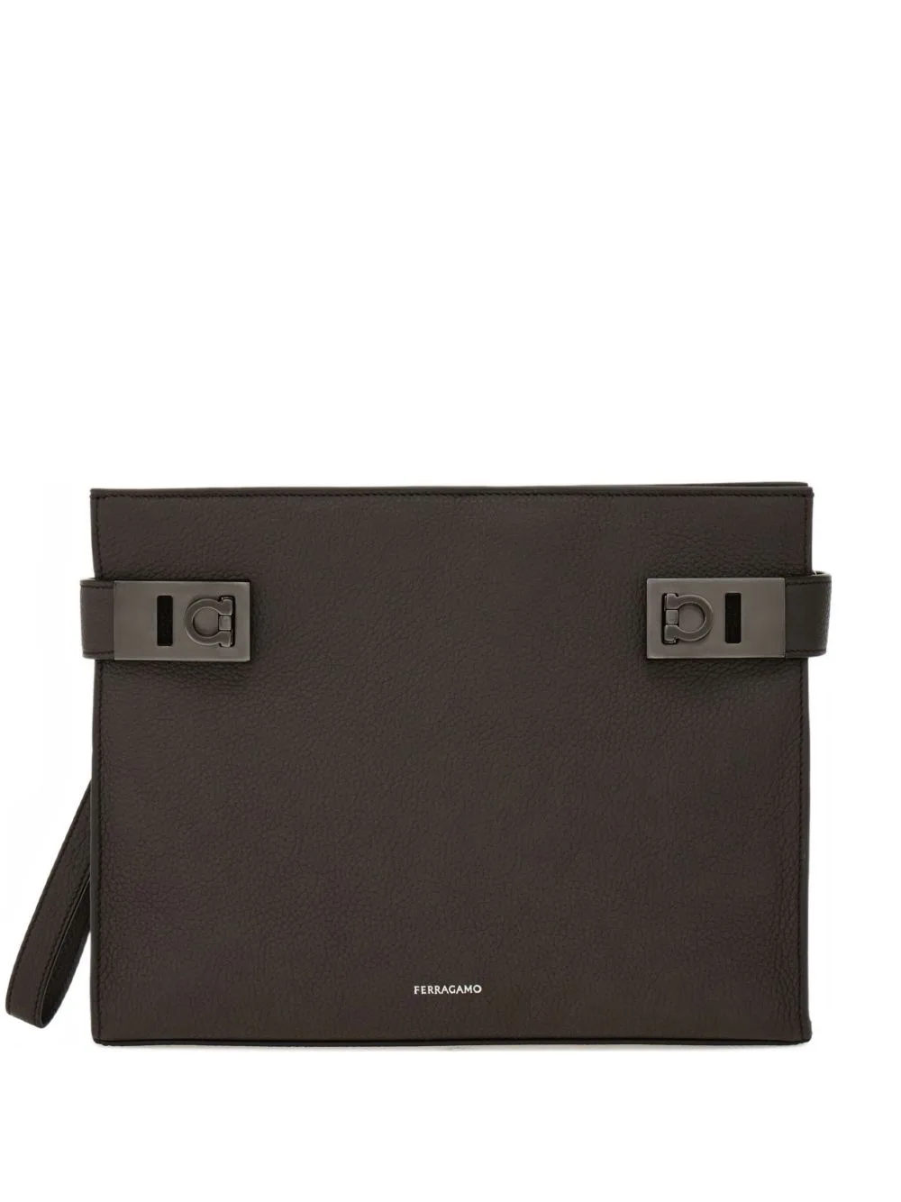 Pouch Bag with Hug Buckle
