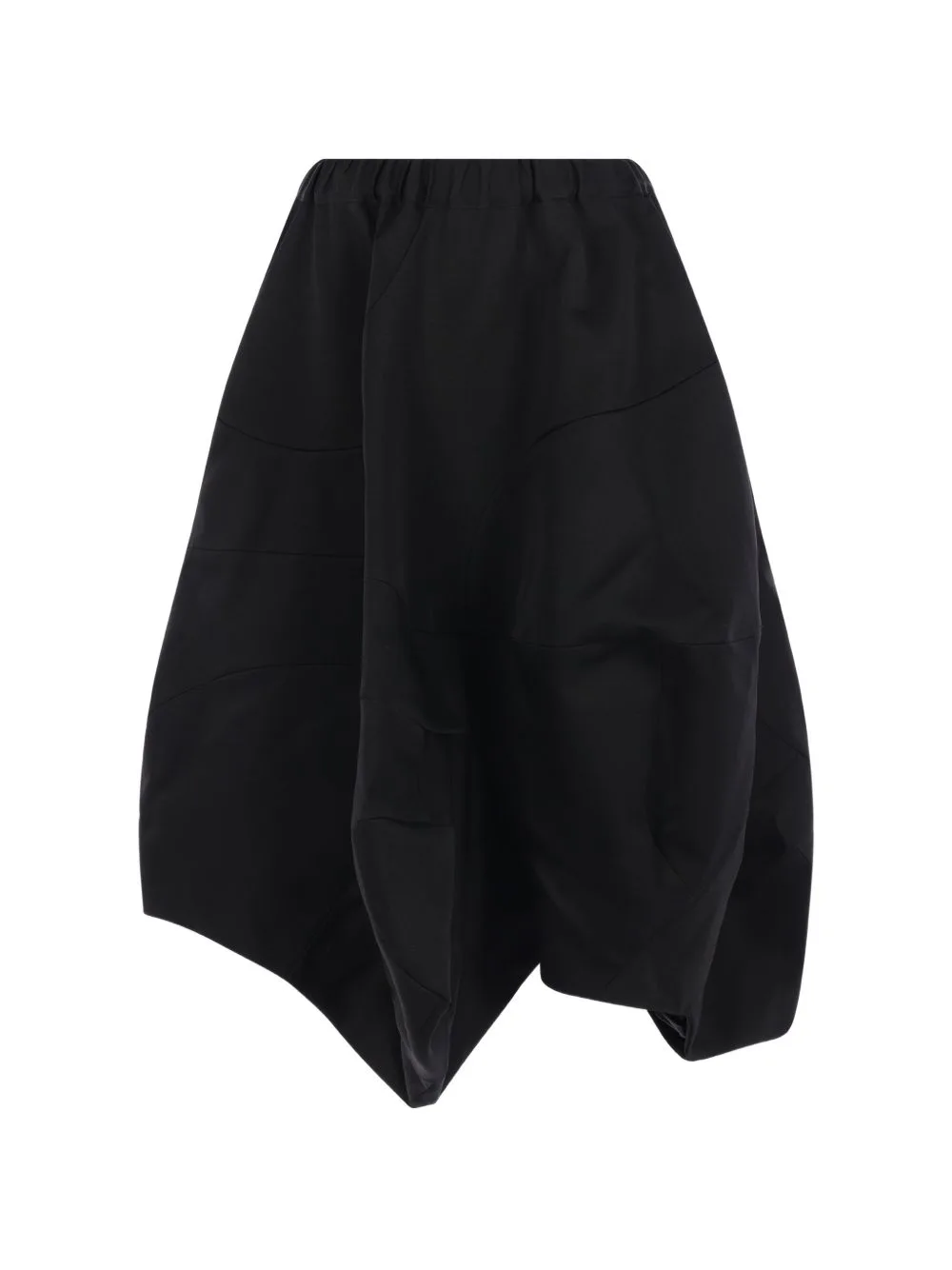 Asymmetric Midi Skirt by Comme Des Garçons