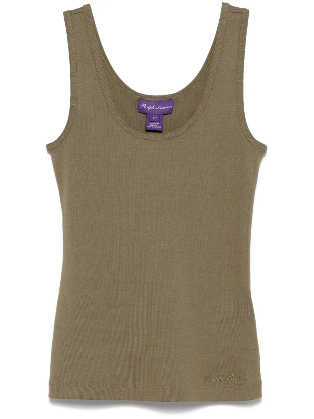 Fine-Ribbed Tank Top by Ralph Lauren Collection