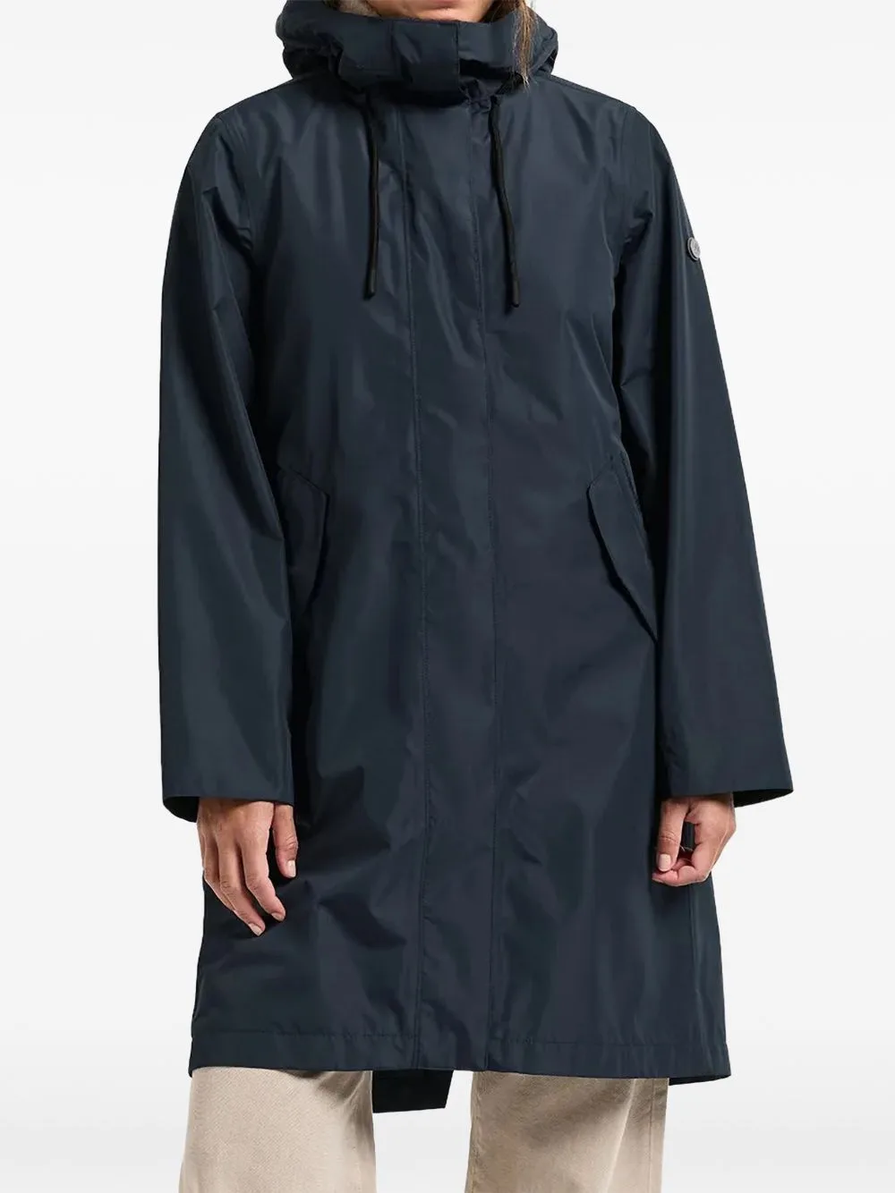 Elina Drawstring-Waist Parka Coat by Didriksons