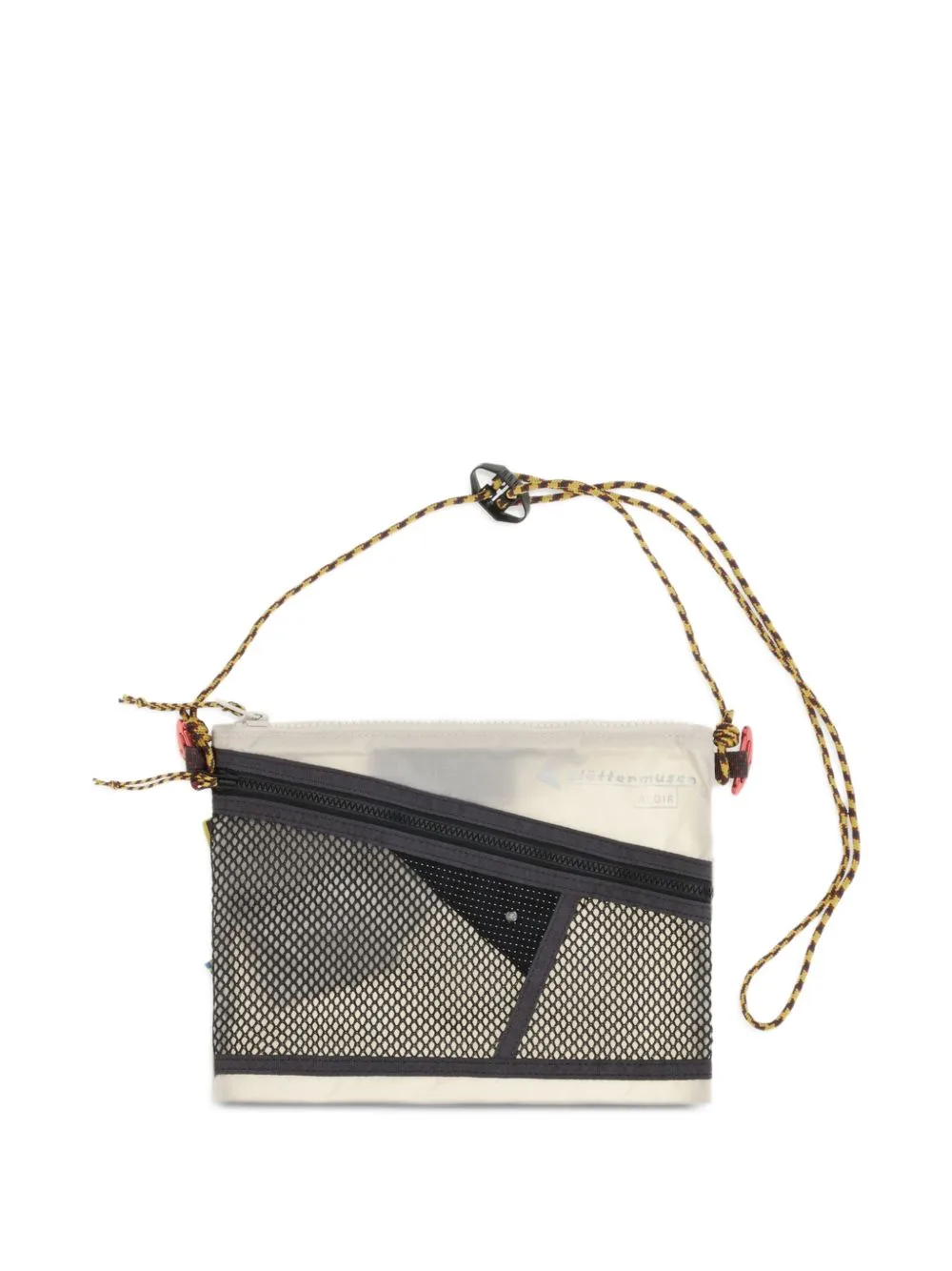 Medium Algir Accessory Mesh-Panel Cross Body Bag by Klättermusen
