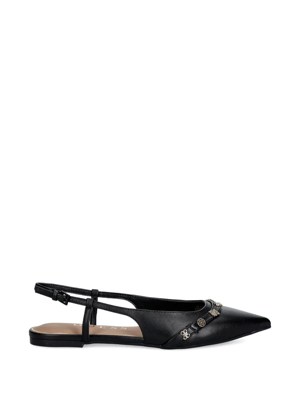 Point-Toe Flat Pumps by GUESS USA