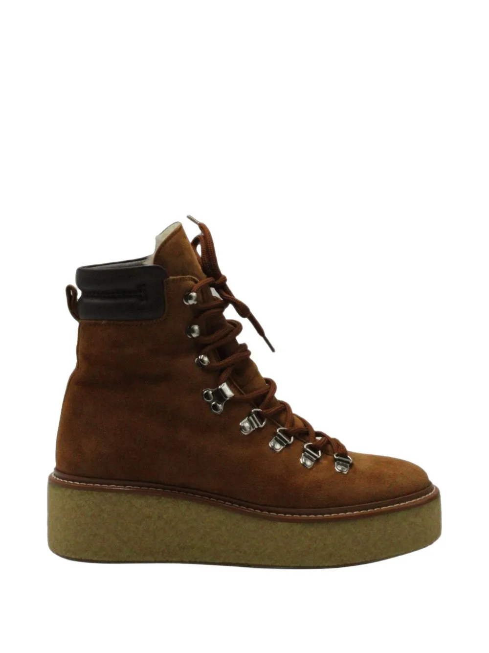 Discovery Lace-Up Ankle Boots by Hermès Pre-Owned