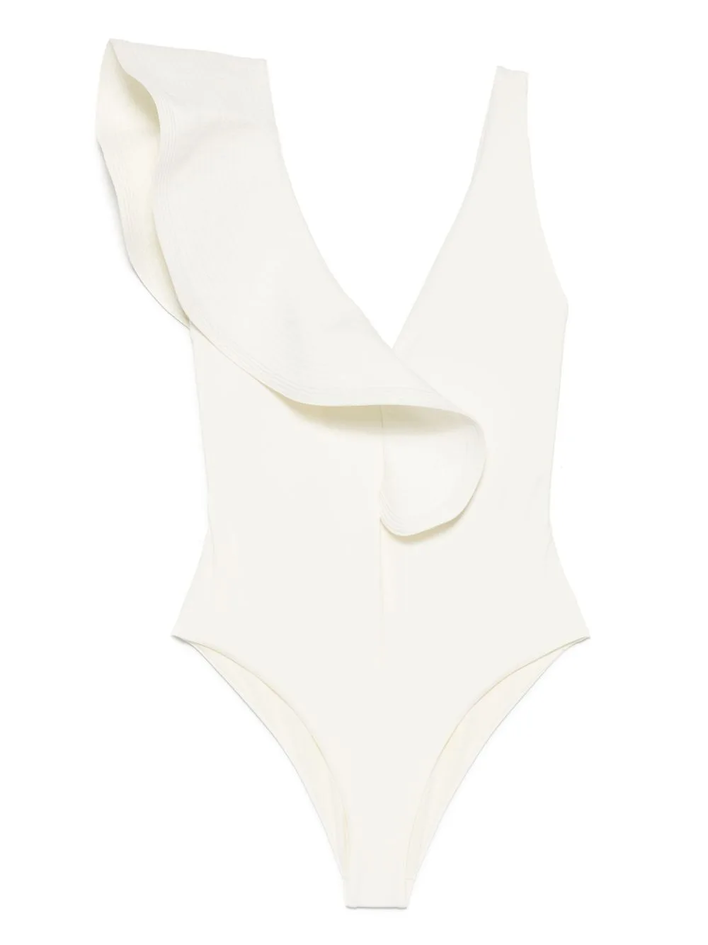 Ruffle-Detailing Swimsuit by Johanna Ortiz