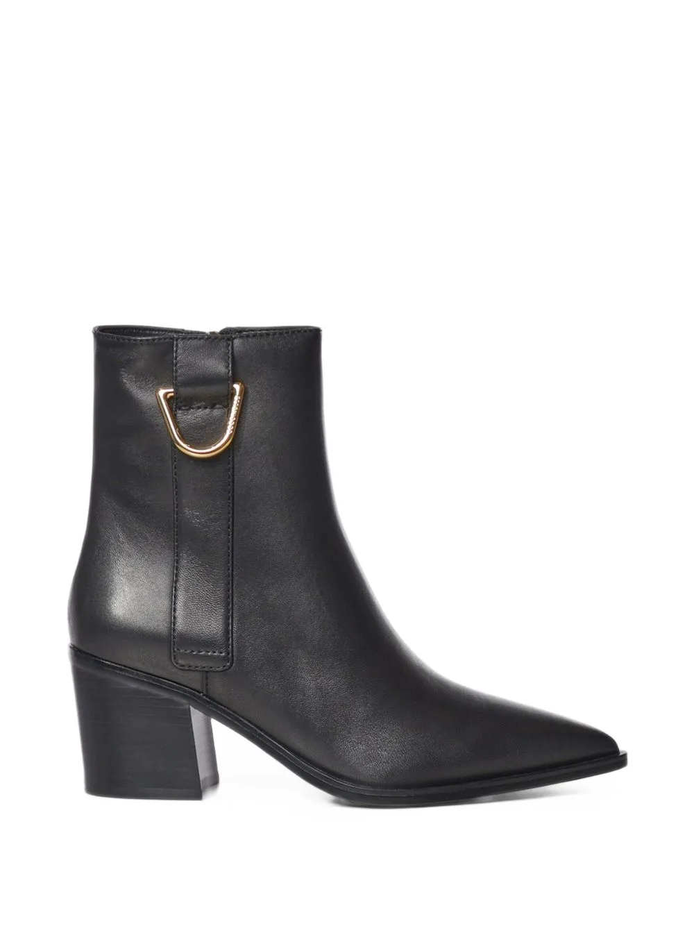 Pointed-Toe Buckled Boots by Coccinelle