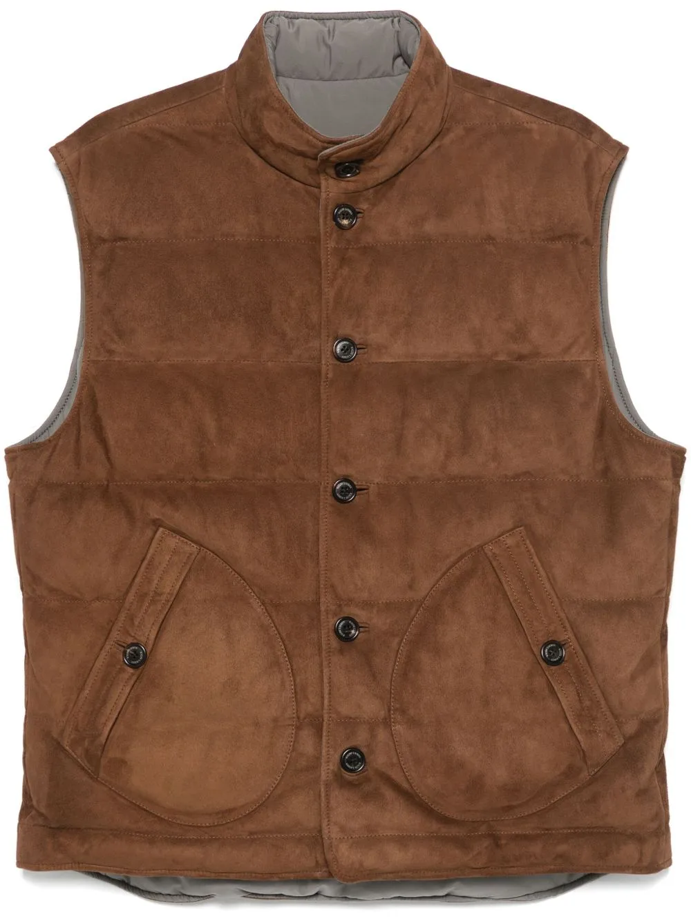 Suede Gilet by Ralph Lauren Purple Label