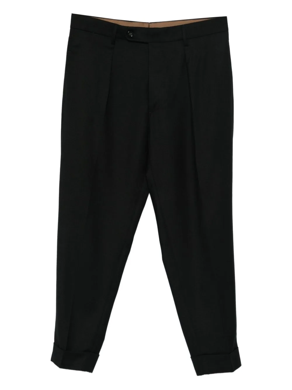 Chiaia Pleated Cuffed Trousers by Berwich