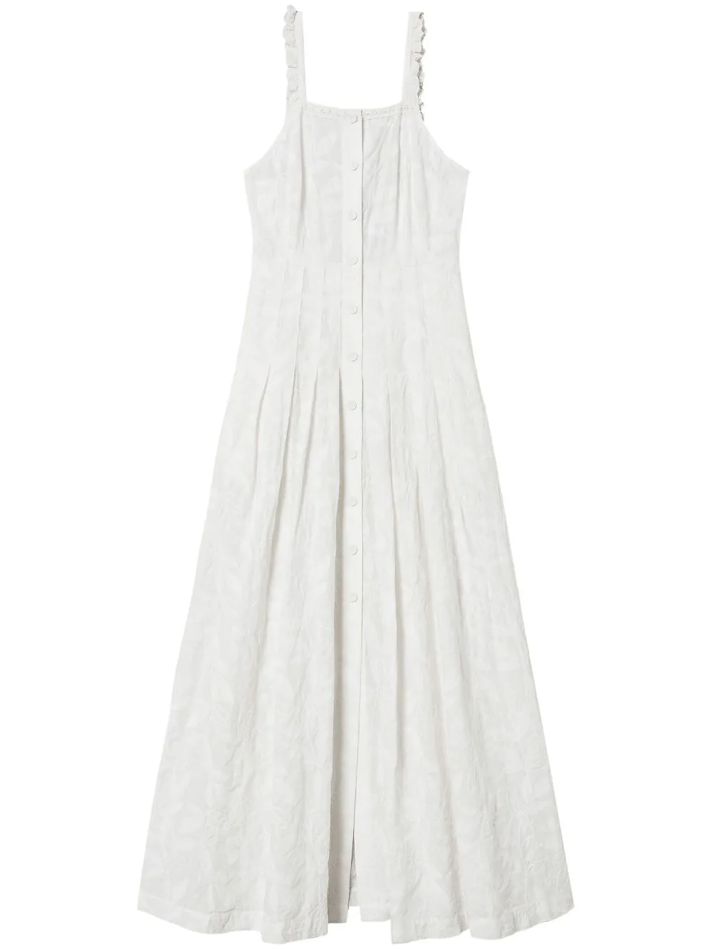 Embroidered Muslin Maxi Dress by TWINSET
