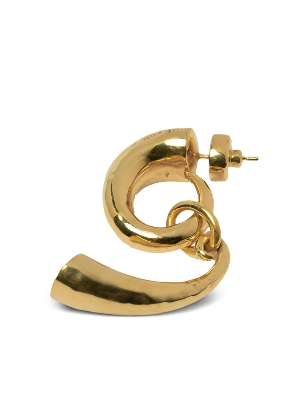 Horn Pendant Earring by Parts of Four