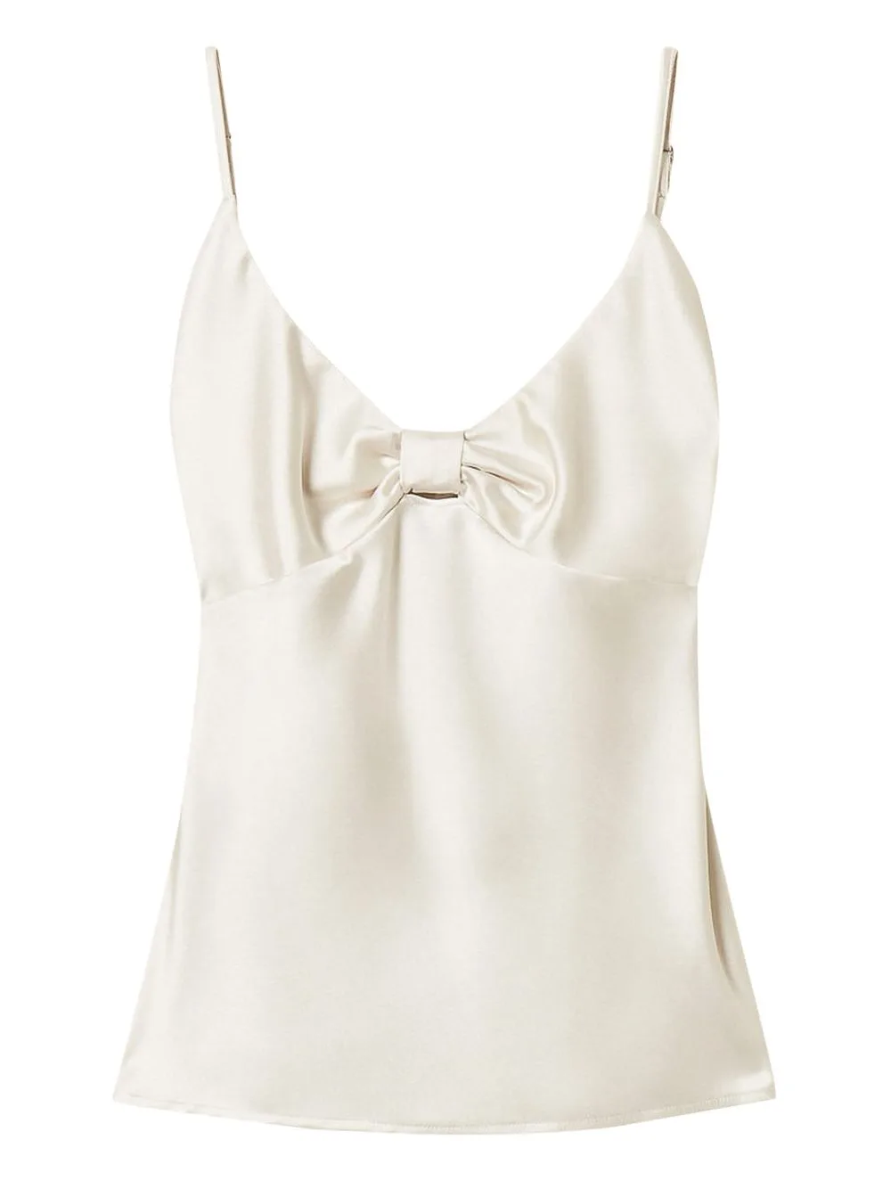 Satin Top with Knot by TWINSET
