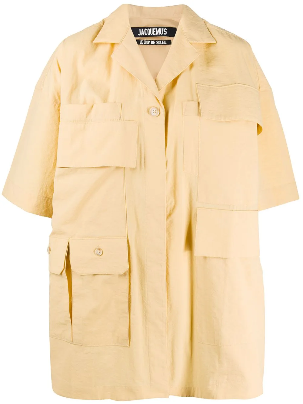 Vallon Boxy Shirt Dress by Jacquemus