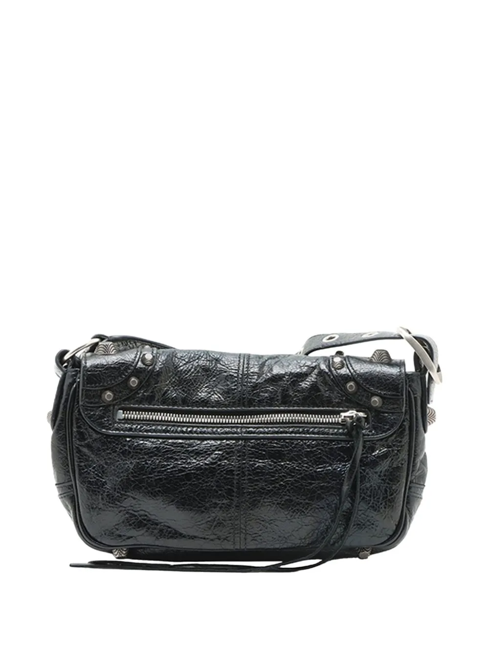 2001-2008 XS Lambskin Motocross Le Cagole Flap Crossbody Bag by Balenciaga Pre-Owned