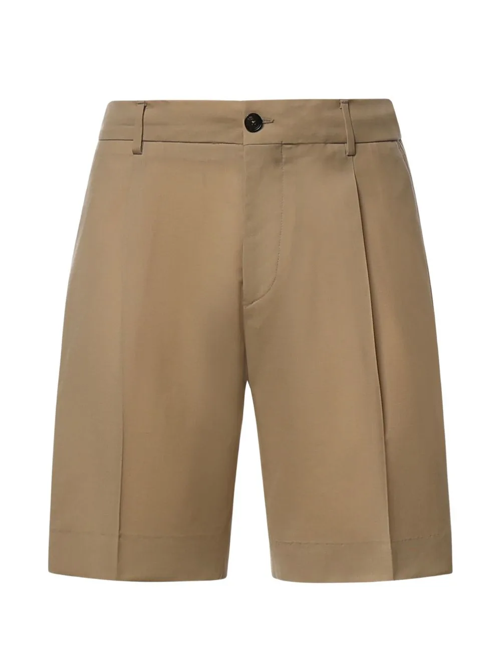 Pleated-Detail Tailored Shorts