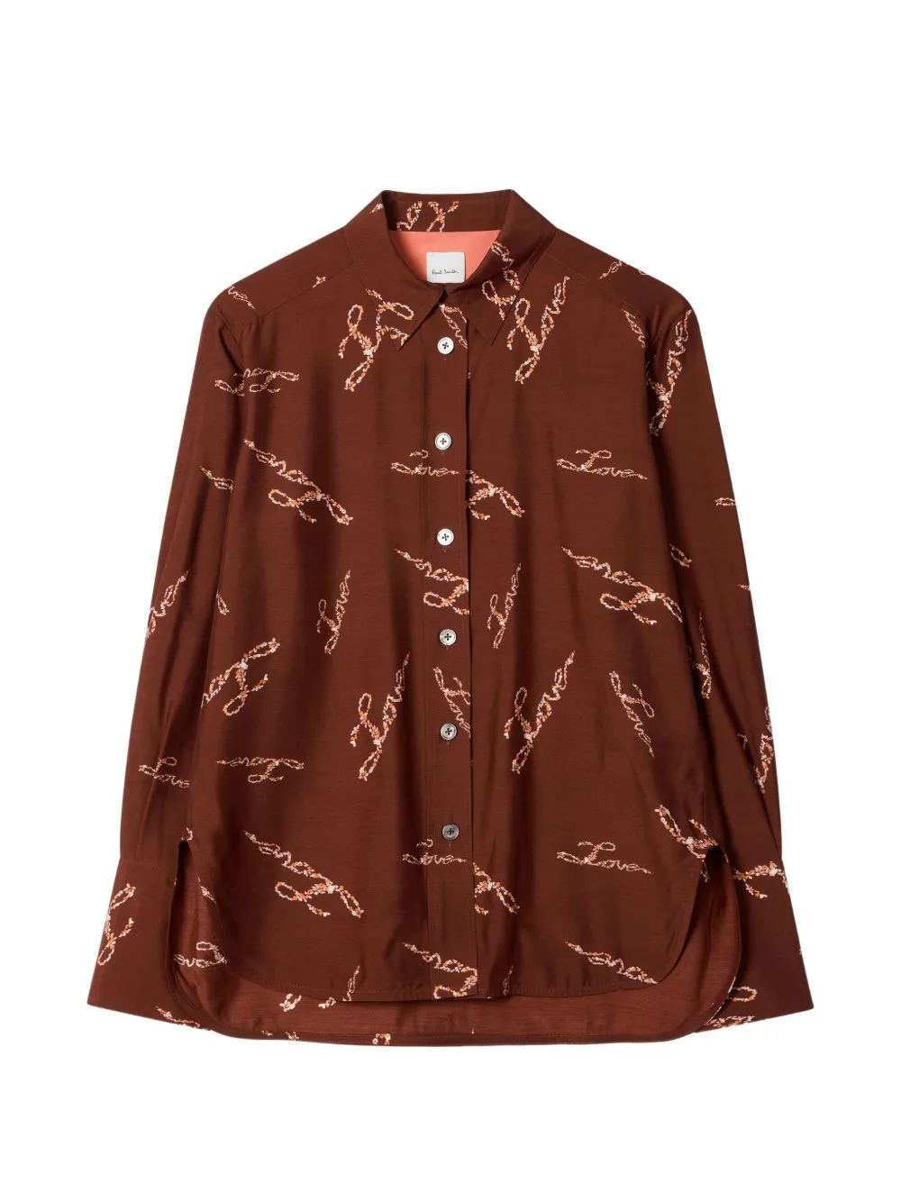 Love-Print Shirt by Paul Smith