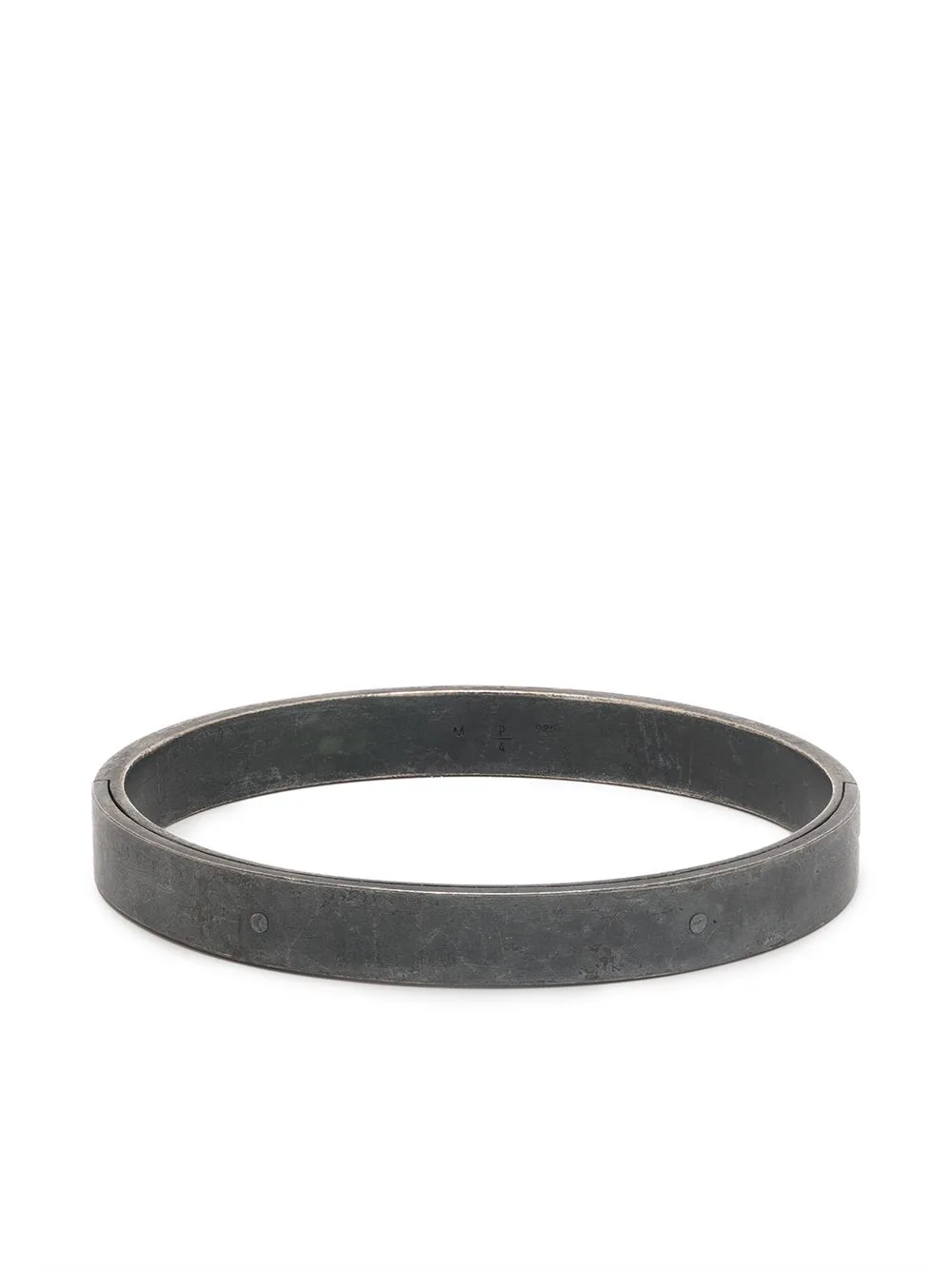 Sistema Oxidised-Finish Bangle by Parts of Four