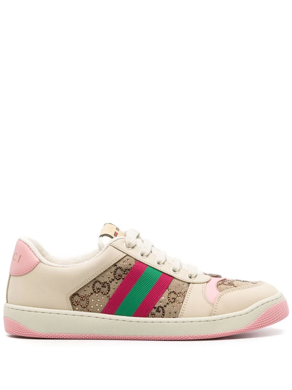 GG Crystal Screener Sneakers