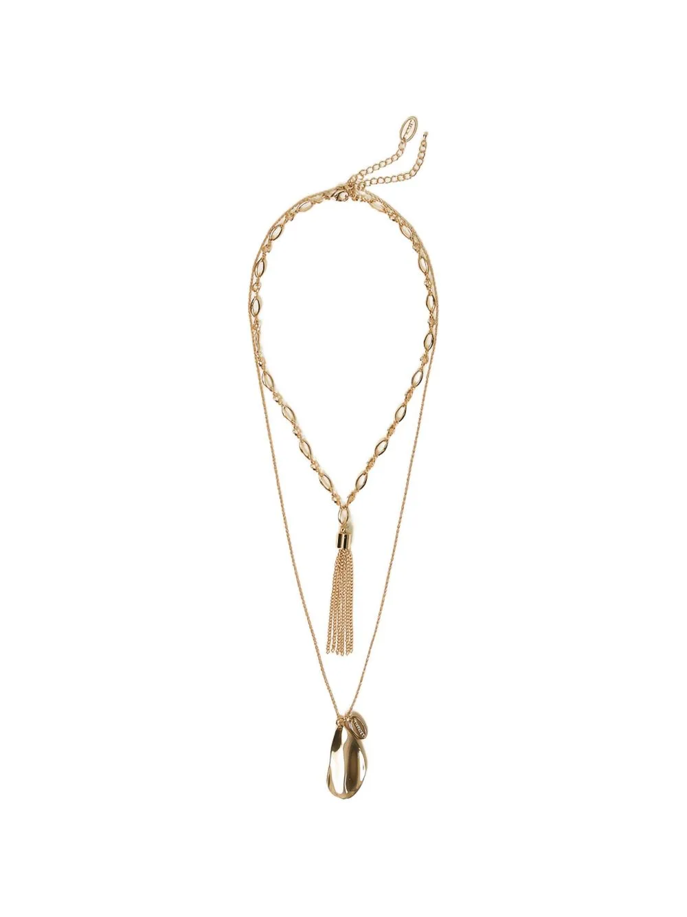 Tassel Layered Necklace by TWINSET