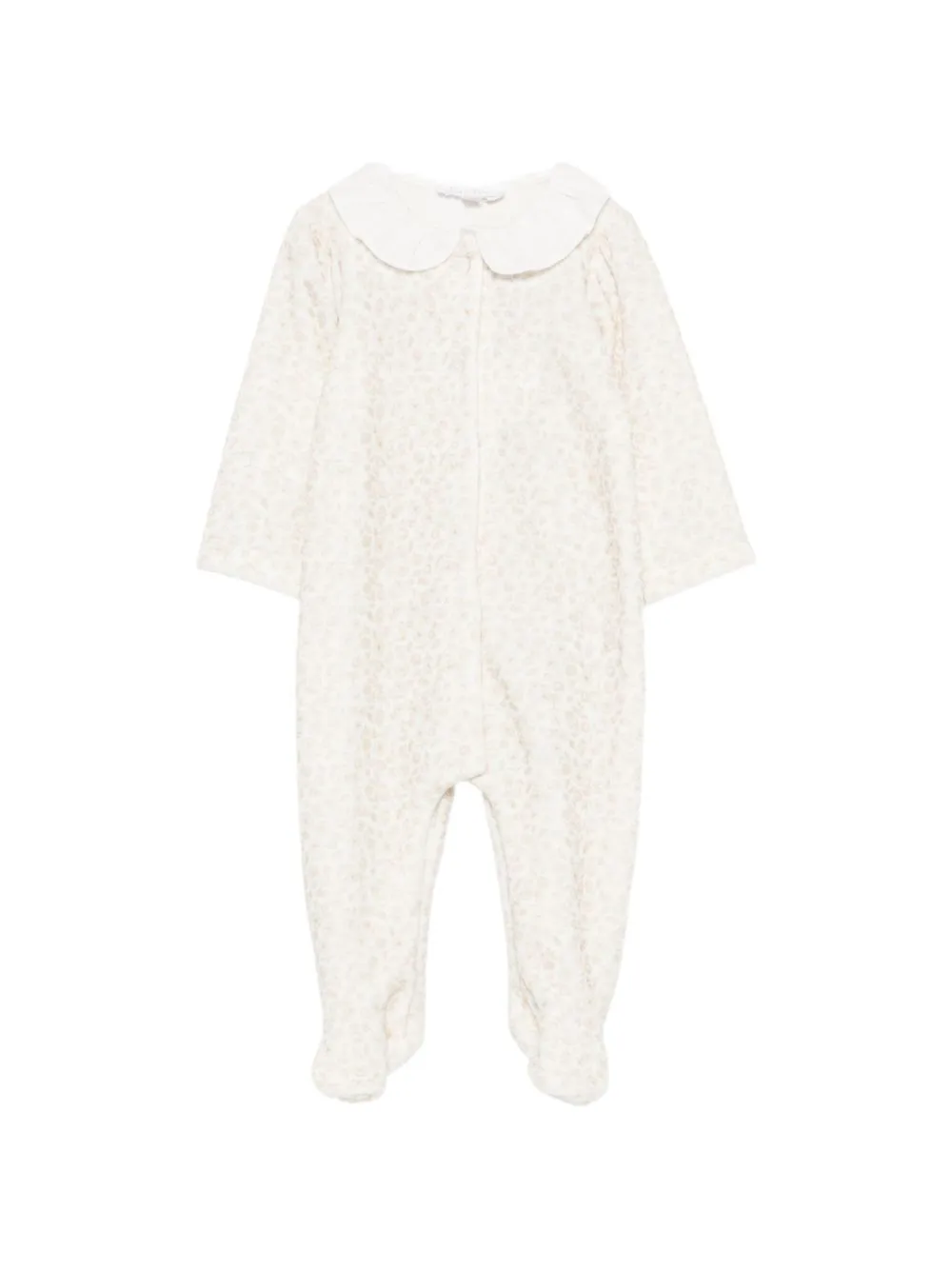 Floral-Print Peter Pan-Collar Pajamas by Patachou