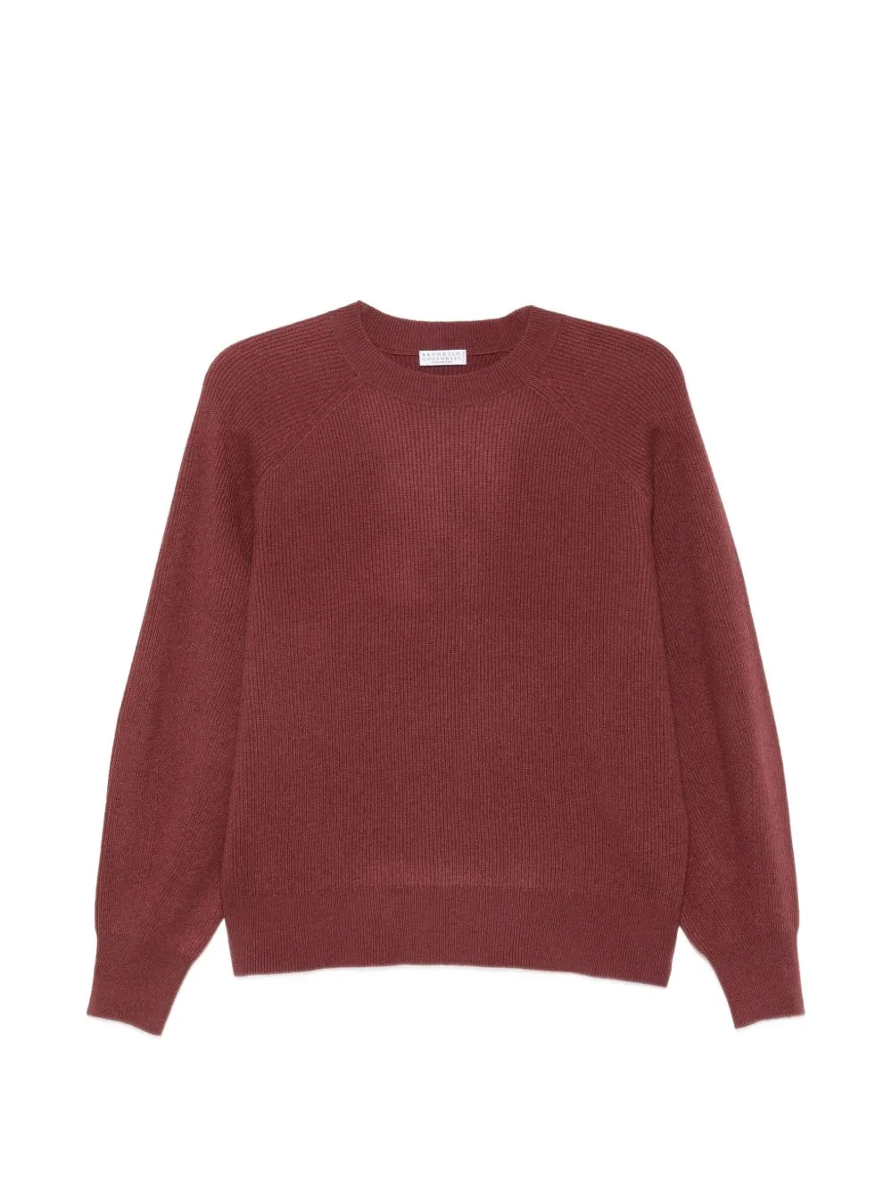 Ribbed-Knit Raglan-Sleeve Sweater
